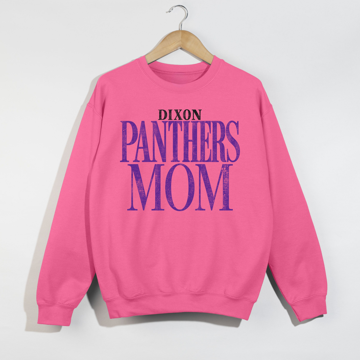 Dixon Panthers Mom Sweatshirt | Vintage Panthers Crewneck