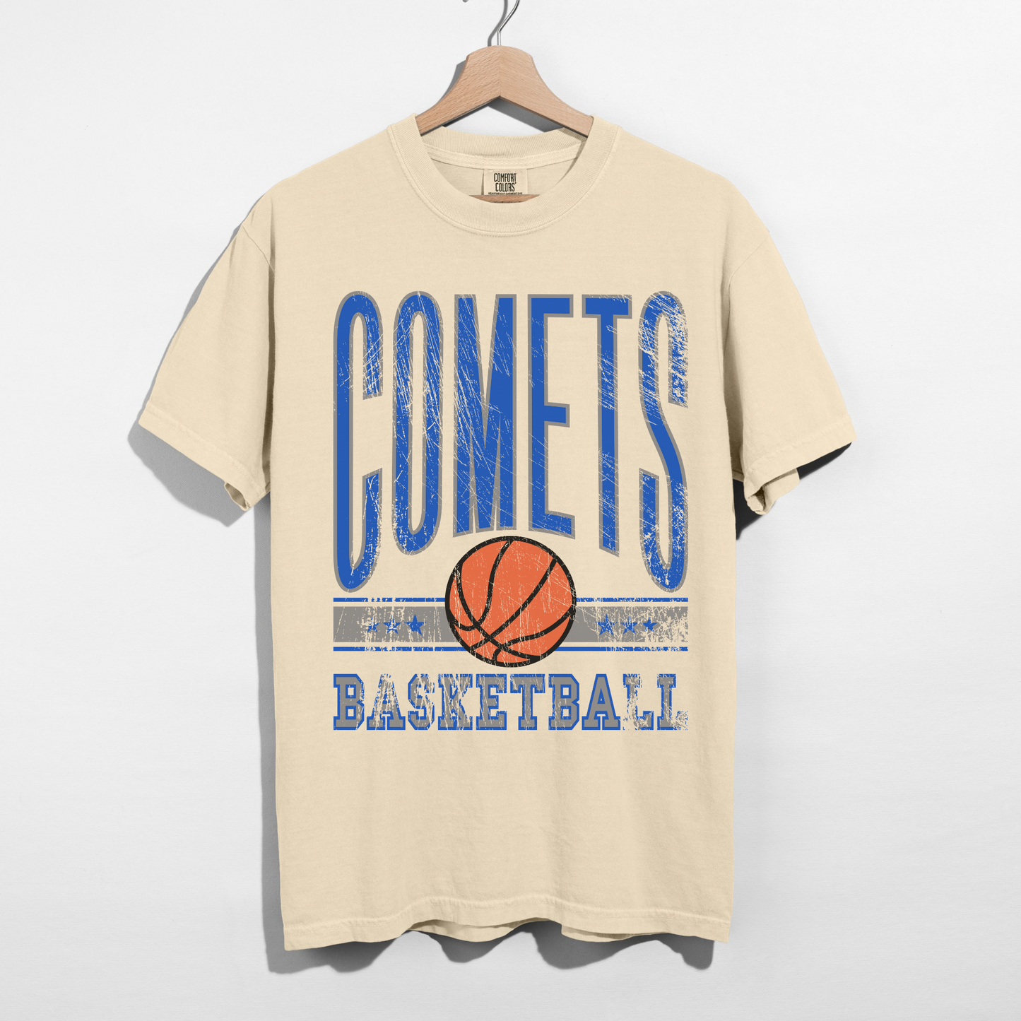 Comets Basketball Graphic Tee