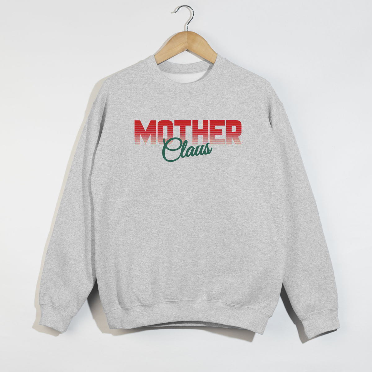 Mother Claus Christmas Sweatshirt | Festive Holiday Mom Crewneck