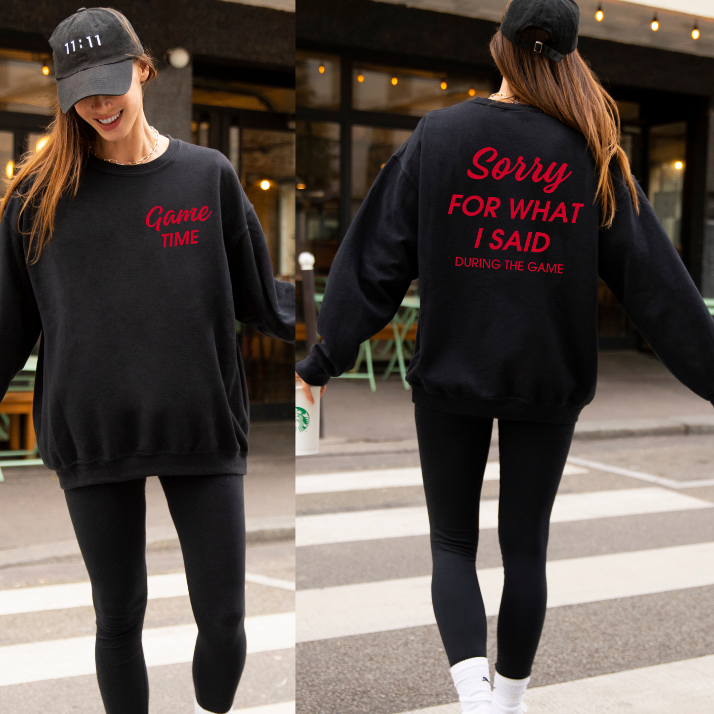 Sorry For What I Said Clippers Gameday Crewneck Sweatshirt