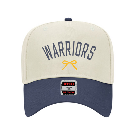 Warriors Game Day Bow Hat