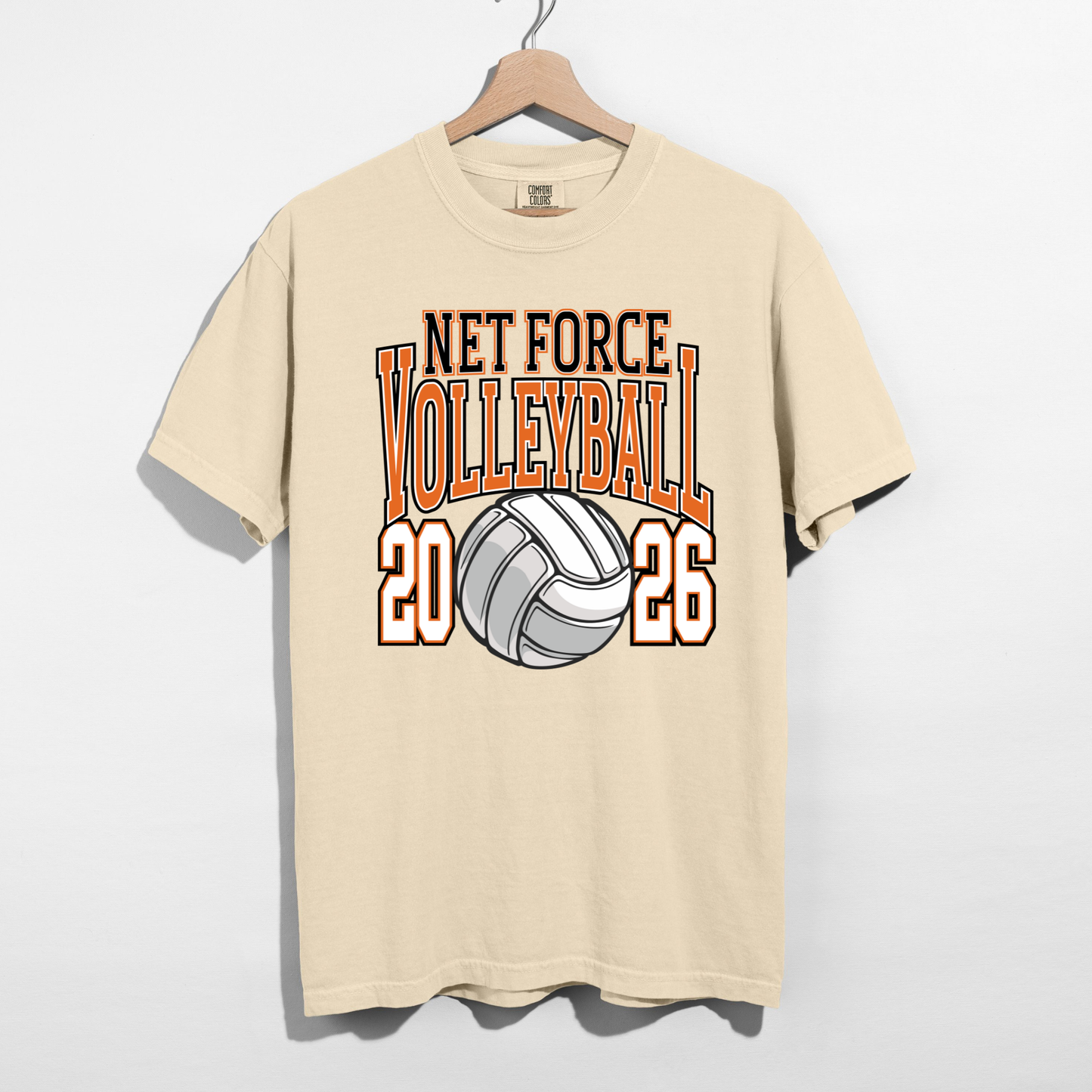 Net Force Volleyball T-Shirt – Team Spirit Volleyball Tee