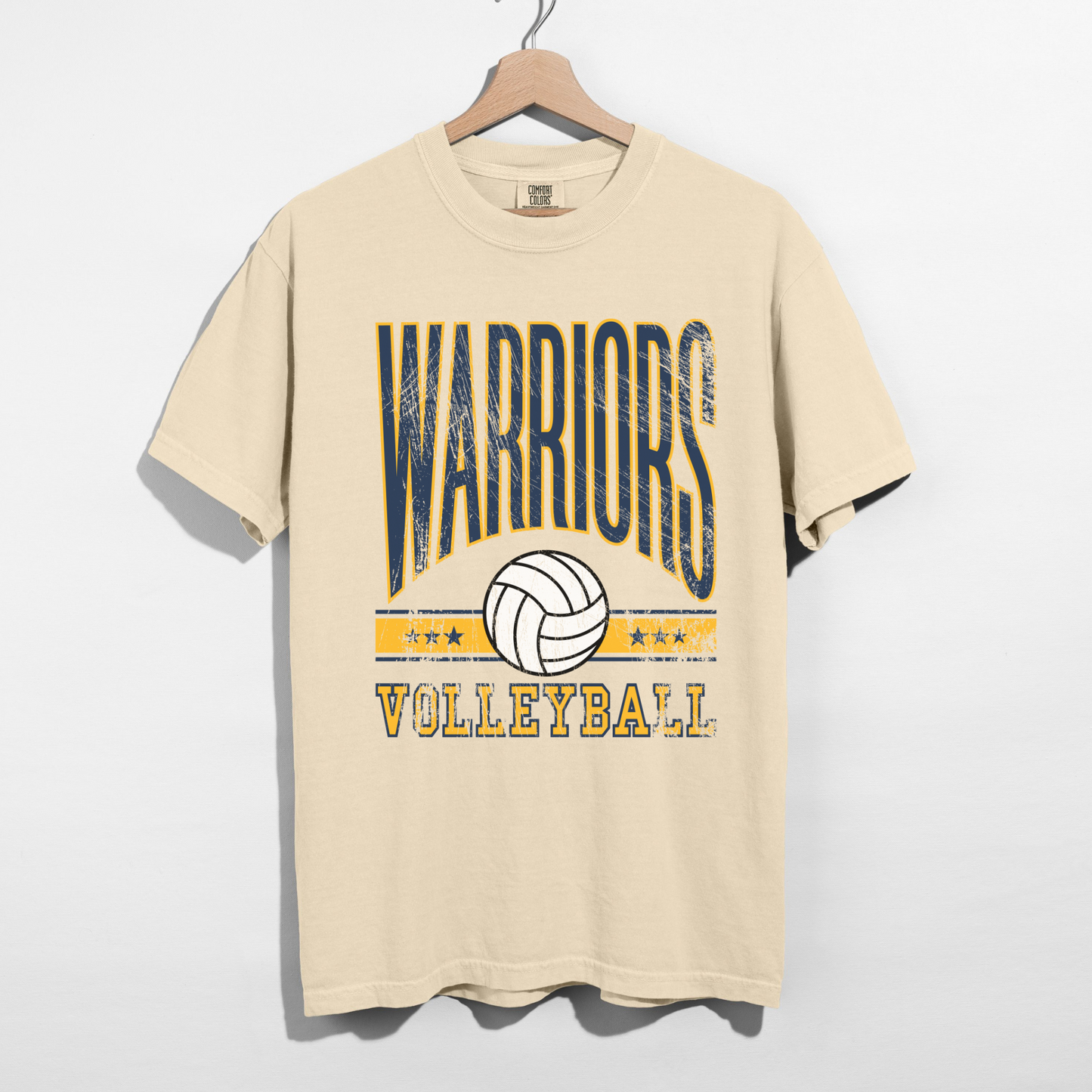 Warriors Volleyball Tee – Game Day Spirit Shirt