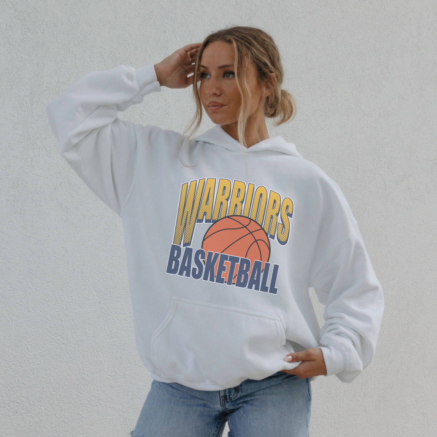 Warriors Basketball Hoodie | Unisex Team Spirit Hoodie