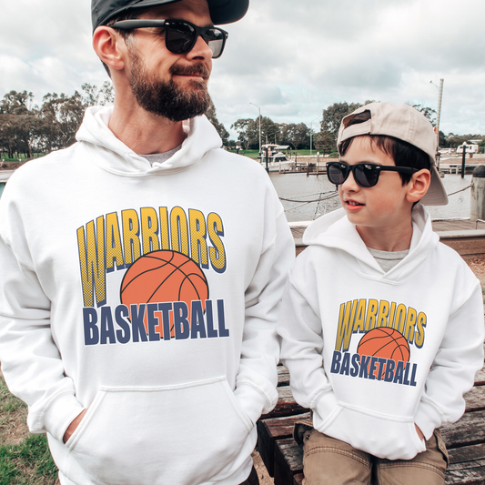 Warriors Basketball Hoodie | Unisex Team Spirit Hoodie