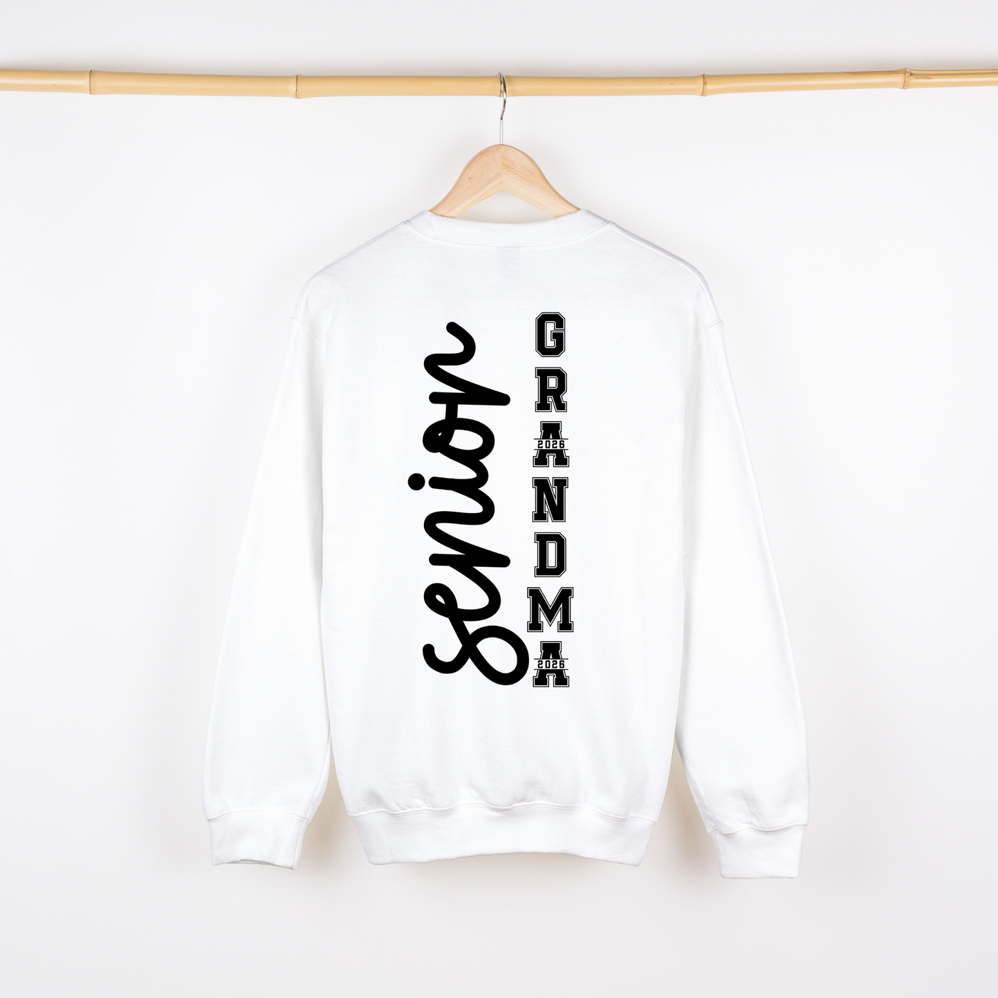 Senior Grandma 2026 Sweatshirt | Class of 2026 Senior Grandma Crewneck