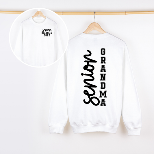 Senior Grandma 2026 Sweatshirt | Class of 2026 Senior Grandma Crewneck