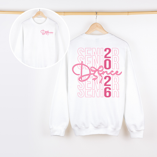 Dance Senior 2026 Sweatshirt | Class of 2026 Dance Team Crewneck